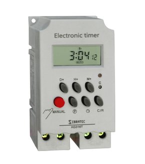 9932 - PROGRAMADOR HORÁRIO (TIMER) KG316T BIVOLT 110~240V (25A)- PROGRAMAÇÃO SEMANAL - 16 ON /16 OFF