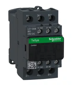 LC1D38BD - CONTATOR TRIPOLAR 38A 1NA+1NF 24VCC