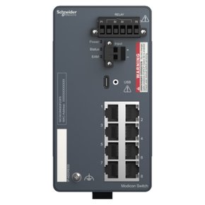 MCSESM083F23F0 - MODICON MANAGED SWITCH 8TX