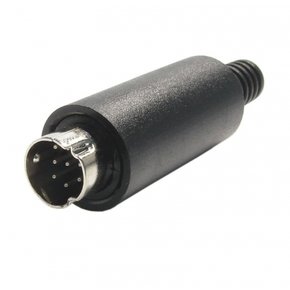 MDM08 - PLUG MINI DIN 8 PINOS MACH