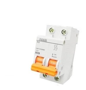 N32C40 - DISJUNTOR MINI N3 2 POLOS 40A CURVA C