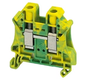 NSYTRV102PE - BORNE SIMPLES TERRA 10MM PARAFUSO VD/AM SCH