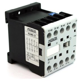 RAM5H531 - CONTATOR AUXILIAR 220V 6A 3 NA 1 NF