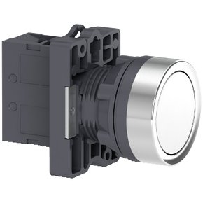 XA2EA11 - BOTAO RETORNO POR MOLA BRANCO 1NA