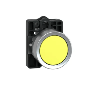 XA2EA51 - BOTAO RETORNO POR MOLA AMARELO 1NA