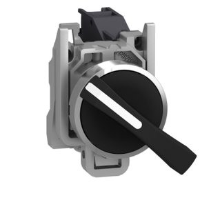 XB4BJ21 - COMUTADOR 22MM METALICO MANOPLA LONGA 2F