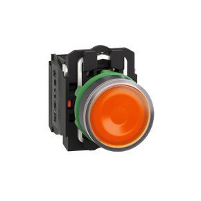 XB5AW35B5 - BOTAO 22MM PLASTICO LUMINOSO LED 24VCA C