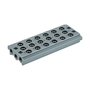 0224000601 - BASE MULTIPLA 6 VALV 1/4 S7