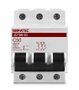 10319 - DISJUNTOR DIN TRIFÁSICO DE 50A. CURVA C - 4,5KA - JD156-63-3P-C50