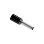 11951 - TERMINAL PRÉ-ISO ILHOS SIMPLES 1,5MM² - PRETO – E1508 - 100 PÇS*** (9042)