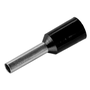 11954 - TERMINAL PRÉ-ISO ILHOS SIMPLES 6,0MM² - PRETO – E6012 - 100 PÇS*** (9050)