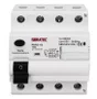 13842 - INTERRUPTOR DIFERENCIAL DR TETRAPOLAR DE 100A COM 30MA CLASSE AC