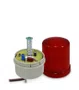 14049 - SINALIZADOR GIRATÓRIO LTE1103 12/24/110/220 AC/DC GIROFLEX VM Ø10CM + BUZZER