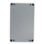 169118 - CAIXA ALUM CINZA 2 FUROS 22MM 100x160x80
