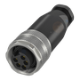 181203 - CONECTOR 7/8 RETO FEMEA 5 POLOS