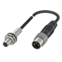235863 - SENS IND M5 X 27 PNP NA 0,8 LT FC CB 0,3M CON M8 3K BES00H1