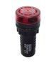 3779 - BUZZER E SINALIZADOR LUMINOSO AD22-24 24VCC/VCA 72DB FURAÇÃO Ø22MM