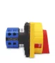 7046 - CHAVE ROTATIVA LW28GS-20A LIGA/DESLIGA TETRAPOLAR 20A - PARA PORTA DE PAINEL COM DISPOSIÇÃO PARA CADEADO
