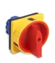 7046 - CHAVE ROTATIVA LW28GS-20A LIGA/DESLIGA TETRAPOLAR 20A - PARA PORTA DE PAINEL COM DISPOSIÇÃO PARA CADEADO